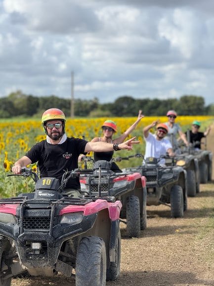 Plimbare extremă cu ATV-ul în Miami