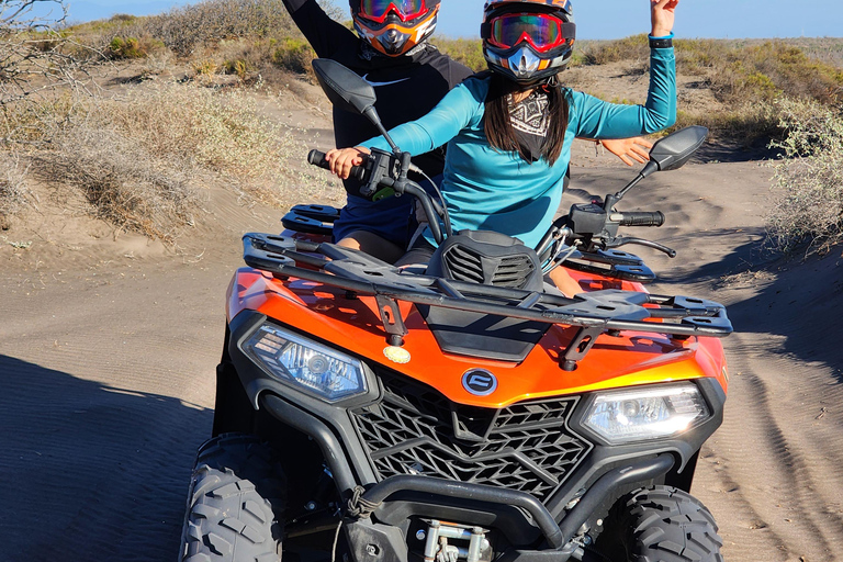 La Paz: ATV quad + sandboarding on the Mogote dunes La Paz: ATV + sandboarding on the Mogote dunes