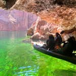 Las Vegas: Kayak di mezza giornata dal fiume Colorado alla Grotta di Smeraldo