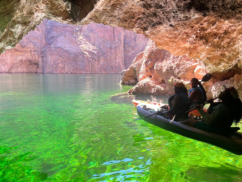 Las Vegas: Colorado River to Emerald Cave Half-Day Kayak