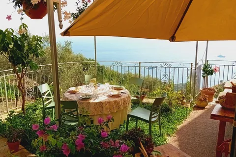 Sorrento: Marì madlavningskursus på en familiegård med udsigt over kysten