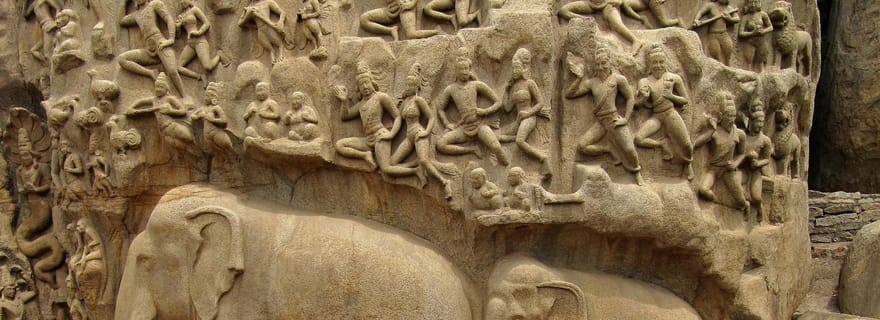 Chennai : visite guidée de Mahabalipuram avec déjeuner et guide.