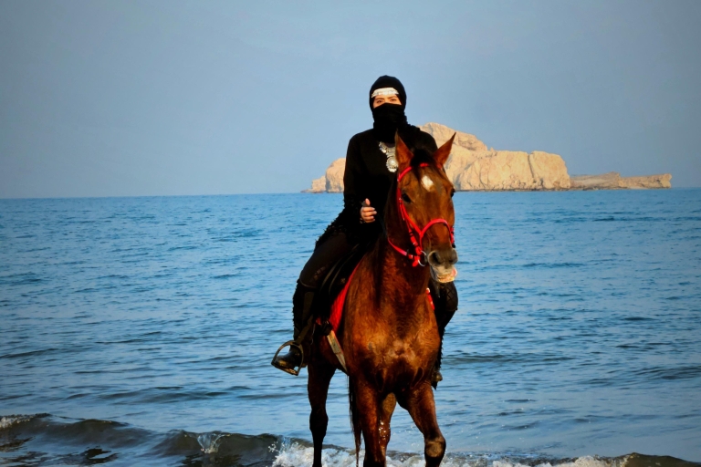 Reiten in Muscat | Reiten am StrandMuscat: Al Sawadi Beach Reiten Erfahrung