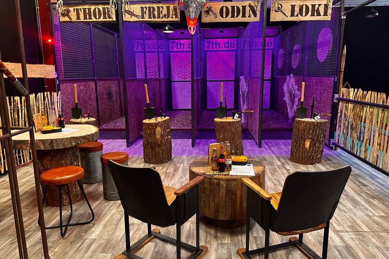 Cologne : défi viking - lancer de la hache au 7th Space !