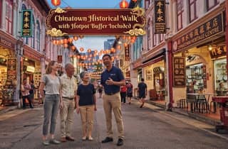 Singapur: Historische Führung durch Chinatown mit Abendessen vom Buffet