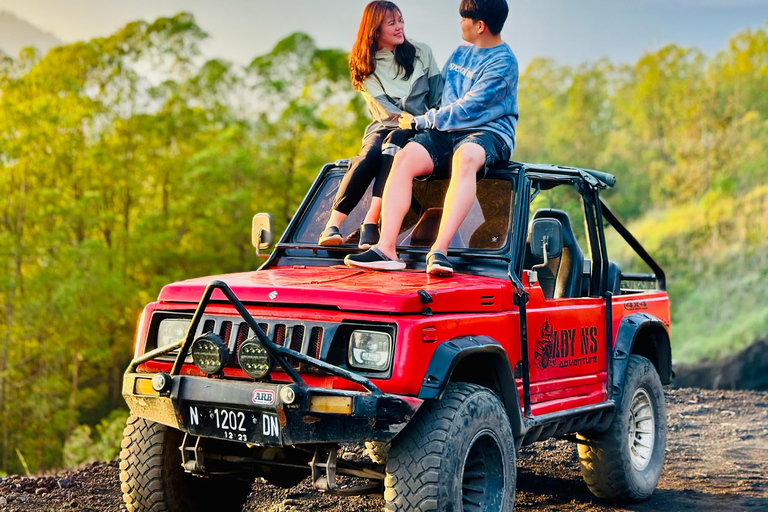 Bali: Mount Batur Jeep Sunrise Tour With Breakfast Sunrise Jeep at Meeting Point