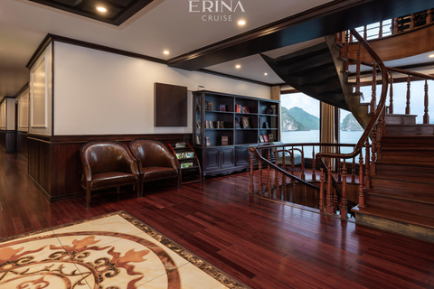 2/3-Day Halong & Lan Ha Bay Erina 5* Cruise balcony, bathtub 3-Days Cruise with Transfer from/to Hanoi or Ninh Binh