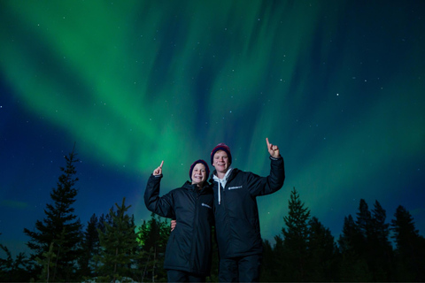Rovaniemi: wycieczka na zorzę polarną z gwarantowanymi widokami
