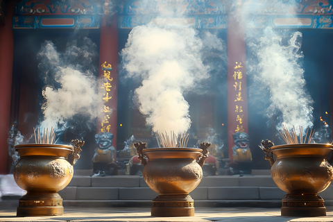 Daci'en Temple Entry Ticket( offering incense blessings) Admission + Burning Incense for Blessings