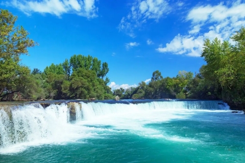 From Alanya : Manavgat Boat Tour and Manavgat Waterfall Tour