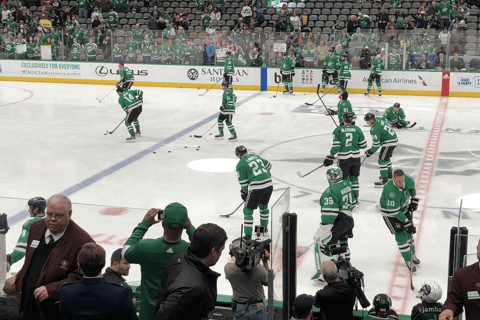Dallas: Dallas Stars NHL Ice Hockey Game Ticket Lower Goal