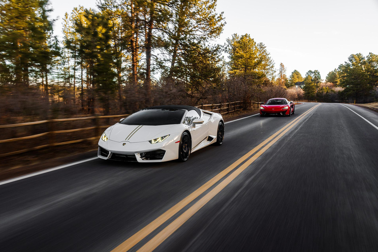 Denver: Experiencias de prueba de supercoches exóticos en Colorado10 minutos de emoción con un supercoche