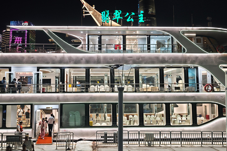Shanghai: After Dark Dinner and Huangpu River Night Cruise Shanghai After Dark:Local Dinner &Huangpu River Night Cruise