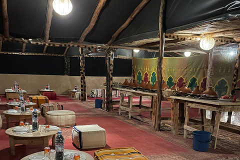 Deserto di Marrakech: Cena spettacolo al tramonto nel deserto di Agafay