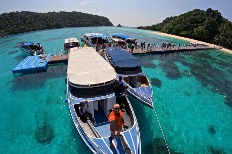 Krabi Aonang: Heldagsutflykt till Koh Rok och Koh Haa