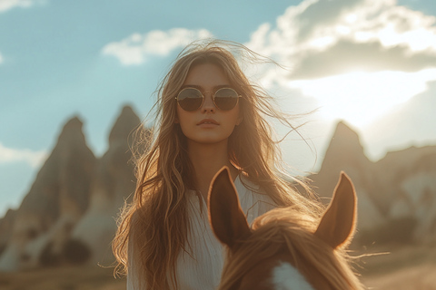 Cappadoce : Randonnée à cheval avec transfert à l&#039;hôtelVisite à la journée d&#039;une heure