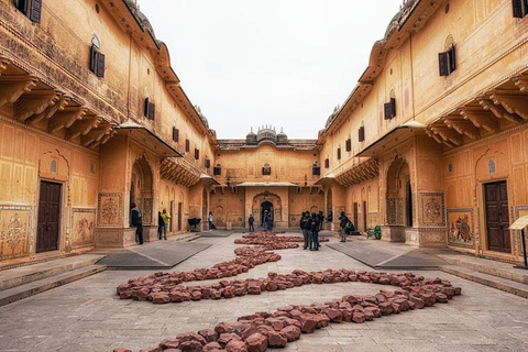 Bezienswaardigheden in Jaipur: AMER, Jaigarh Fort &amp; Nahargarh Fort