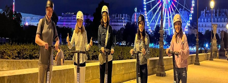 Paris de nuit : visite nocturne en Segway avec un guide de la région