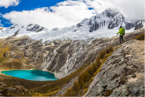 From Huaraz: 5-Day Huayhuash Trek with Camping and Meals