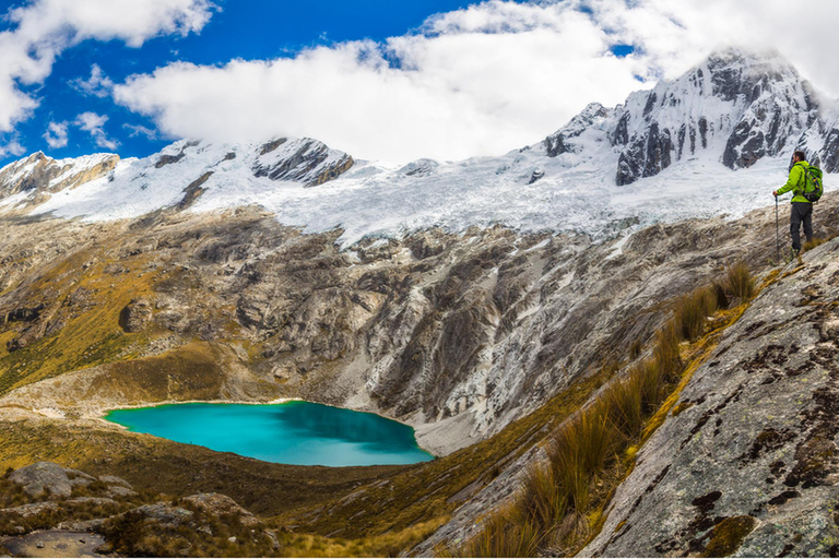 From Huaraz: 5-Day Huayhuash Trek with Camping and Meals
