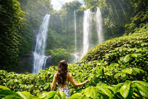 Bali : Sekumpul & Fiji Waterfall Trekking Ticket With Guide