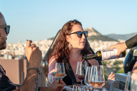 Atene: Dinner in the Sky ExperienceCena al tramonto