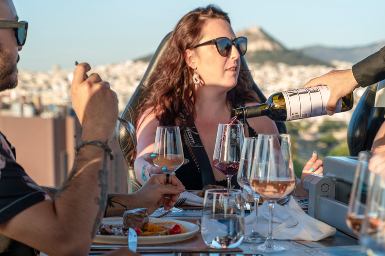 Athènes : Expérience de dîner dans le cielDîner aux étoiles