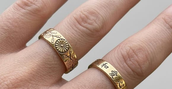 Kyoto Ring Making Workshop: Vintage Japanese Coin Ring