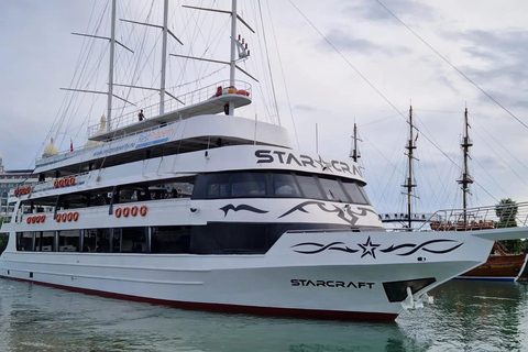 Alanya/Side: Starcraft-boottocht met onbeperkt bier en wijnStarcraft-boottocht met transfer en onbeperkt bier en wijn vanaf Side