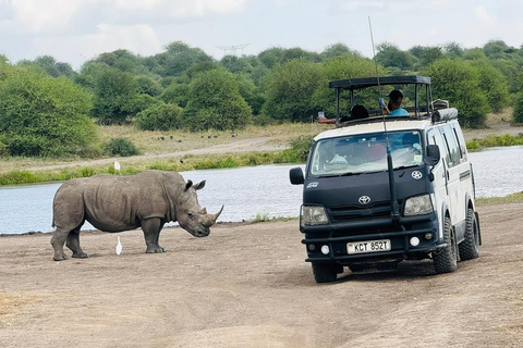 Nairobi National Park Safari Game Drive in a 4x4 Nairobi: National Park 5 Hours Safari in a Shared 4x4 Jeep