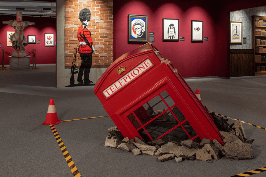 Mystery of Banksy – A Genius Mind Turku: Eintrittskarte. Foto: GetYourGuide Mystery of Banksy – A Genius Mind Turku: Eintrittskarte. Foto: GetYourGuide