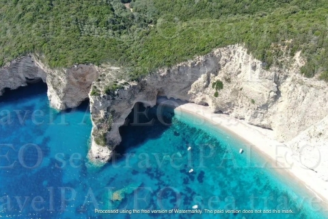 Korfu: Schnellbootfahrt - Blaue Höhlen, Paradies und Yali.