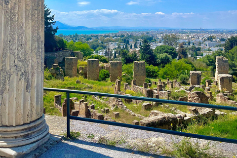 Tunis: Medina, Carthage, & Sidi Bou Said Private Tour Pick-up From: Sousse, or Monastir