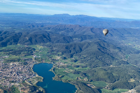 Lot balonem w la Garrotxa z transferem z Barcelony