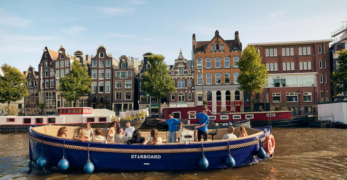 Afbeelding 4 van Amsterdam: grachtenrondvaart met onbeperkt drankjes