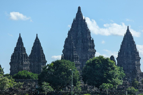 Visita guiada ao topo de Borobudur e Prambanan