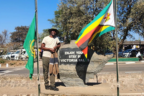 Victoria Falls: Guided Tour with Hotel Pickup