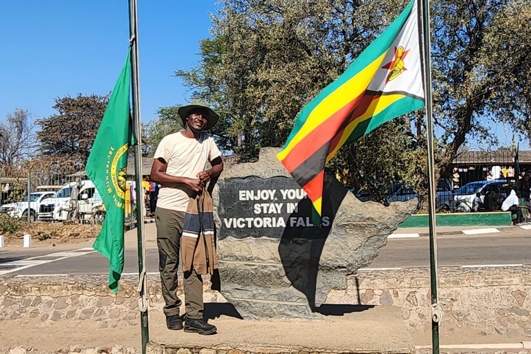 Victoria Falls: Guided Tour with Hotel Pickup