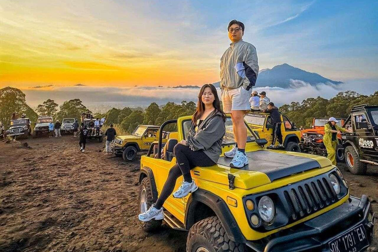 Bali: Private Mt. Batur Sunrise Jeep & Ubud Combo Experience Private Jeep Sunrise only