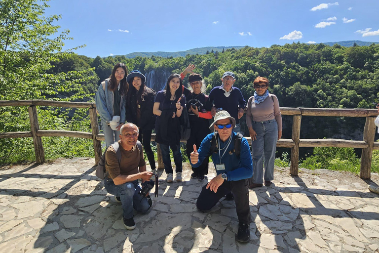 Zagreb: Plitvice Lakes & Rastoke Watermill Village Day Tour