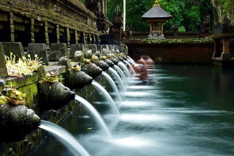 Bali : Purification at the Holy Water Temple &amp; WaterfallInclude for Pick Up Around Kuta, Seminyak, Jimbaran &amp; Sanur