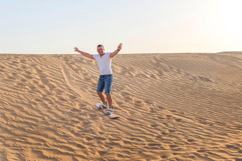 Sharm El-Sheikh: Desert & Waves Adventure / Lunch Option 2 : ( 1 x DBL Parasailing + Banana + Tube )