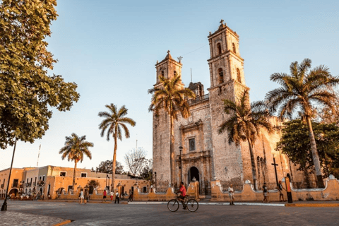 Cancun: Chichen itza early access tour, Valladolid & lunch Transportation from Tulum, Akumal, Puerto Aventuras,Playacar