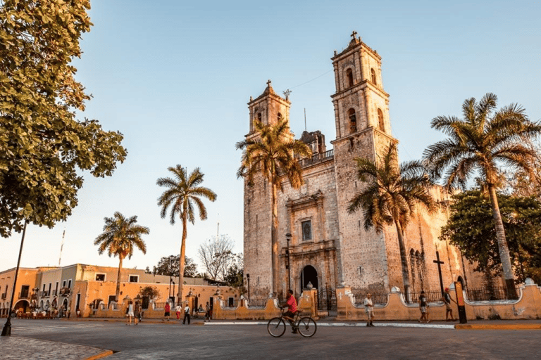 Cancun: Chichen itza early access tour, Valladolid & lunch Transportation from Tulum, Akumal, Puerto Aventuras,Playacar