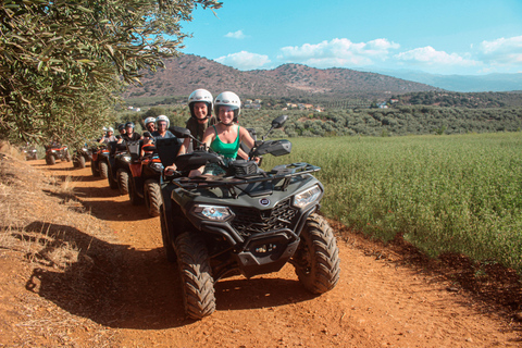 Bali Rethymno fyrhjulingssafari 55 km terrängupplevelseNostos Safari