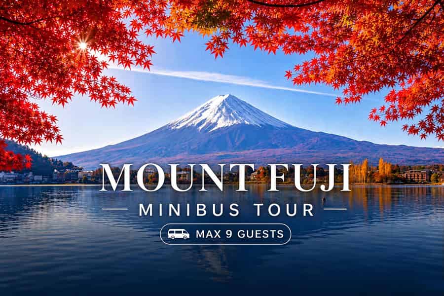 Tokio: Minibus-Tour zum Berg Fuji, Kawaguchi-See & Oshino Hakkai. Foto: GetYourGuide Tokio: Minibus-Tour zum Berg Fuji, Kawaguchi-See & Oshino Hakkai. Foto: GetYourGuide