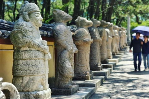 Busan: Pueblo Cultural de Gamcheon, Parque Blueline de HaeundaeEstación de metro Haeundae Salida 7 - Cápsula del Cielo