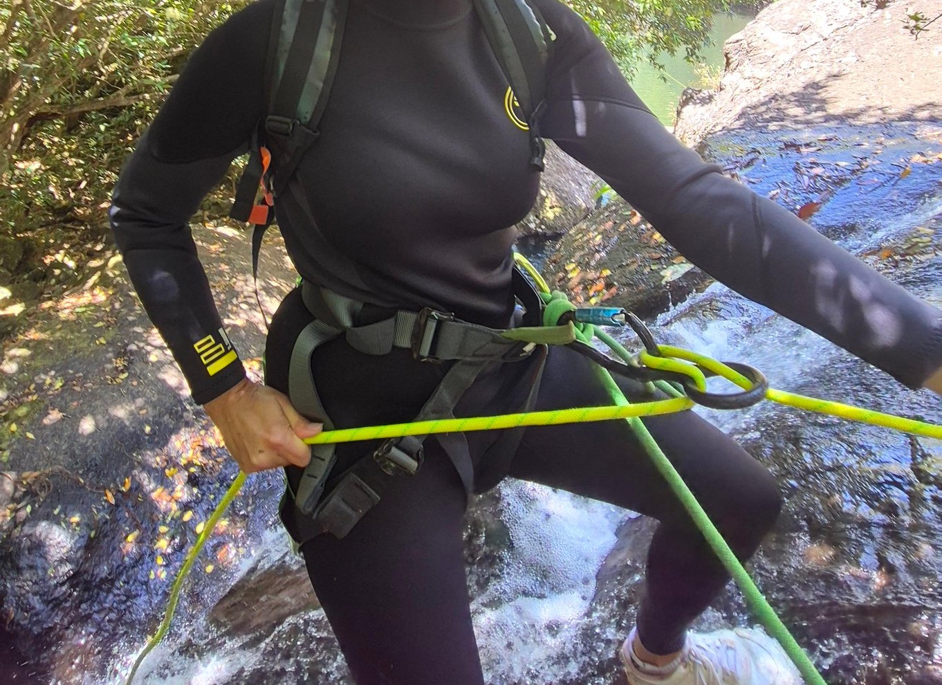 Rappelling og canyoning på Mauritius