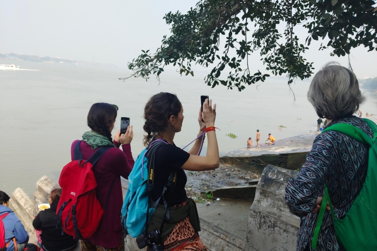 Kolkata tour with sunset River cruise Kolkata tour with local transport and local Food