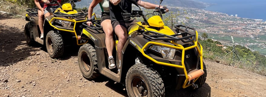 Puerto de la Cruz : excursion en quad au Teide ou aventure tout-terrain